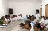 Rahul holds meeting with Block Congress Chiefs of DK, Udupi